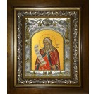 Икона освященная "Илия (Илья) Пророк", в киоте 20x24 см