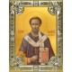 Икона освященная "Иоанн (Иван) Златоуст, архиепископ Константинопольский, святитель", 18х24 см, со стразами