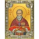 Икона освященная "Иоанн (Иван) Кронштадский праведный, чудотворец", 18х24 см, со стразами