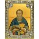 Икона освященная "Иоанн (Иван) Кронштадский праведный чудотворец", 18х24 см, со стразами