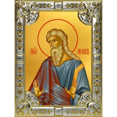 Икона освященная "Исаак праотец", 18х24 см, со стразами фото