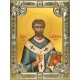 Икона освященная "Климент, папа Римский, священномученик", 18х24 см, со стразами