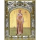 Икона освященная "Леонид Афинский, святитель", 14x18 см