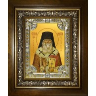 Икона освященная "Мелетий епископ Рязанский и Зарайский, святитель", в киоте 24x30 см фото