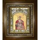 Икона освященная "Мина Котуанский (Фригийский) великомученик", в киоте 20x24 см