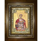 Икона освященная "Мина Котуанский (Фригийский) великомученик" ,в киоте 24x30 см