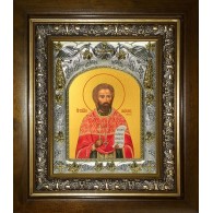 Икона освященная "Мирон (Ржепик) священномученик", в киоте 20x24 см фото