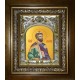 Икона освященная "Моисей пророк", в киоте 20x24 см