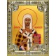 Икона освященная "Никита епископ Новгородский, святитель", 18x24 см, со стразами