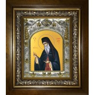 Икона освященная "Никодим Святогорец, преподобный", в киоте 20x24 см фото