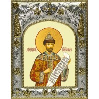 Икона освященная "Николай (Романов)II император, страстотерпец", 14x18 см фото