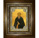 Икона освященная "Никон Радонежский игумен, преподобный", в киоте 24x30 см