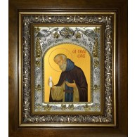 Икона освященная "Нил Сорский преподобный", в киоте 20x24 см фото
