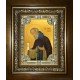 Икона освященная "Нил Сорский преподобный", в киоте 24x30 см