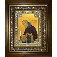 Икона освященная "Нил Сорский преподобный", в киоте 24x30 см фото