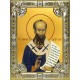 Икона освященная "Нифонт епископ Кипрский, святитель", 18x24 см, со стразами