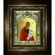 Икона освященная "Осия пророк", в киоте 20x24 см