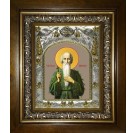 Икона освященная "Павел Фивейский, преподобный", в киоте 20x24 см