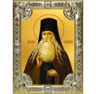 Икона освященная "Паисий Величковский преподобный", 18x24 см, со стразами