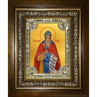 Икона освященная "Пахомий Великий преподобный", в киоте 24x30 см фото