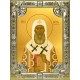 Икона освященная "Петр Митрополит Московский, святитель", 18х24 см, со стразами