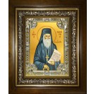 Икона освященная "Порфирий Кавсокаливит преподобный", в киоте 24x30 см