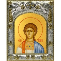 Икона освященная "Прохор архидиакон апостол", 14x18 см фото