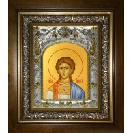 Икона освященная "Прохор архидиакон апостол", в киоте 20x24 см фото