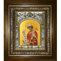 Икона освященная "Соломон праотец", в киоте 20x24 см фото