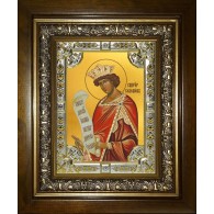 Икона освященная "Соломон праотец", в киоте 24x30 см фото