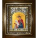 Икона освященная "Соломон праотец", в киоте 20x24 см