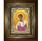 Икона освященная "Стефан первомученик", в киоте 24x30 см