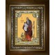 Икона освященная "Стилиан  преподобный", в киоте 24x30 см