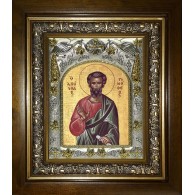 Икона освященная "Тимофей апостол", в киоте 20x24 см фото