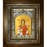 Икона освященная "Трифон мученик",в киоте 20x24 см фото
