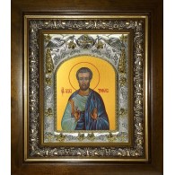 Икона освященная "Трофим апостол от семидесяти", в киоте 20x24 см фото