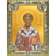 Икона освященная "Фавий, папа Римский, священномученик", 18x24 см, со стразами