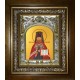 Икона освященная "Фаддей архиепископ Тверской, священномученик", в киоте 20x24 см