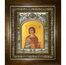 Икона освященная "Фанурий Родосский великомученик", в киоте 20x24 см