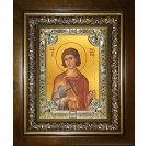 Икона освященная "Фанурий Родосский великомученик", в киоте 24x30 см