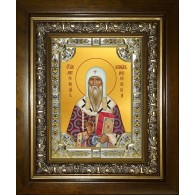 Икона освященная "Феогност Киевский и Московский митрополит, святитель", в киоте 24x30 см фото