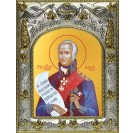 Икона освященная "Феодор (Фёдор) Ушаков, праведный воин", 14x18 см