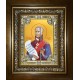 Икона освященная "Феодор (Фёдор) Ушаков, праведный воин", в киоте 24x30 см