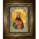 Икона освященная "Феодосий Углицкий, архиепископ Черниговский, святитель", в киоте 24x30 см