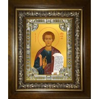 Икона освященная "Фома апостол", в киоте 24x30 см фото