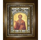 Икона освященная "Харлампий священномученик", в киоте 20x24 см