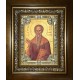 Икона освященная "Харлампий священномученик", в киоте 24x30 см