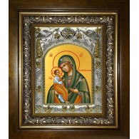 Икона освященная "Александрийская икона Божией Матери", в киоте 20x24 см фото