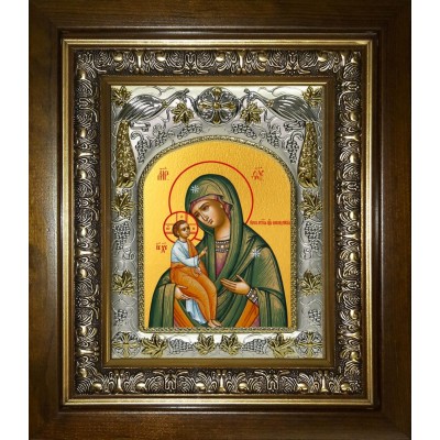 Икона освященная "Александрийская икона Божией Матери", в киоте 20x24 см фото