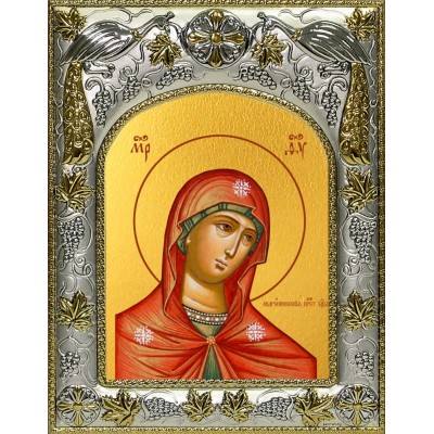 Икона освященная "Андрониковская икона Божией Матери", 14x18 см фото